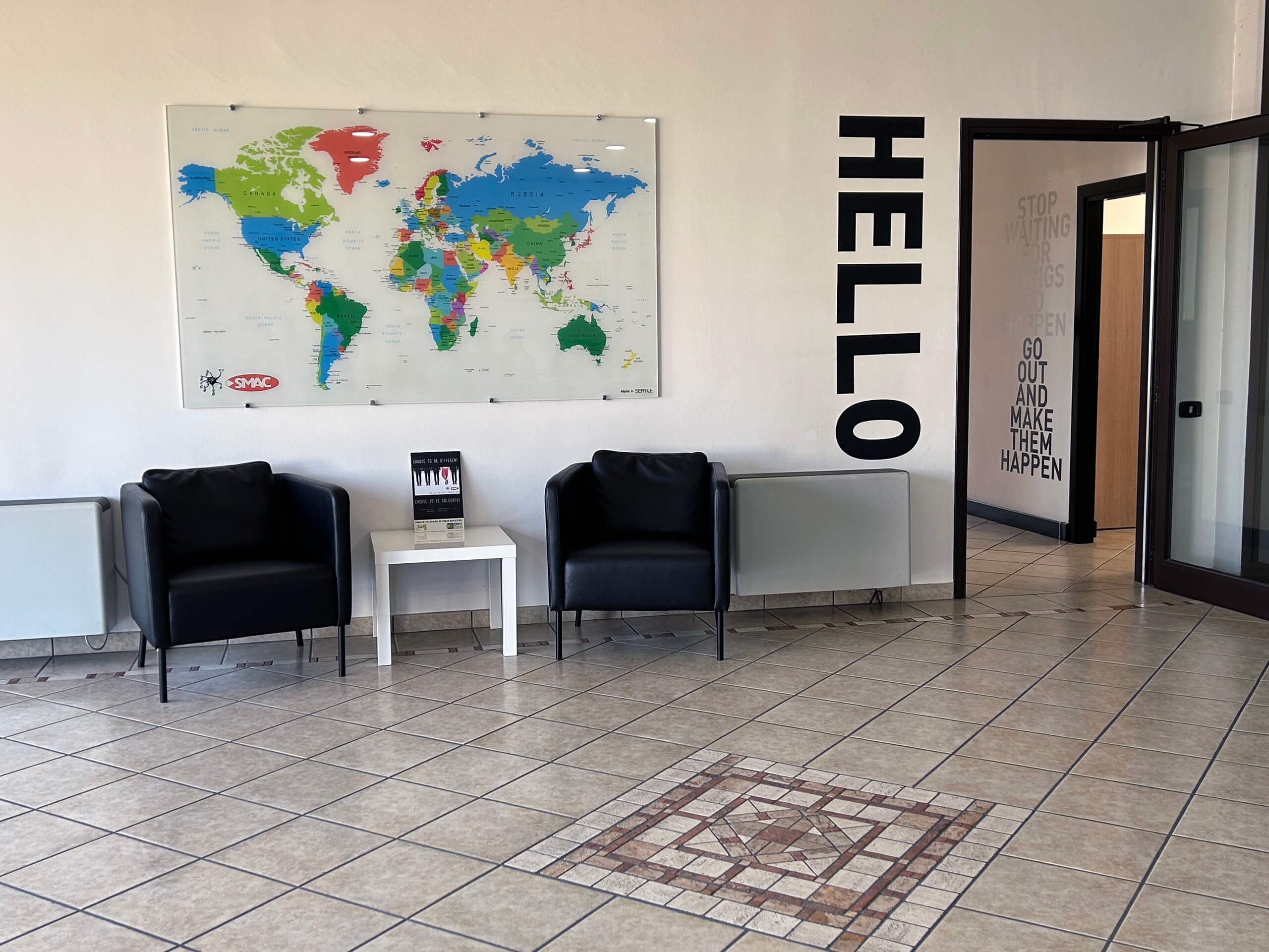 smac02 reception della sede SMAC