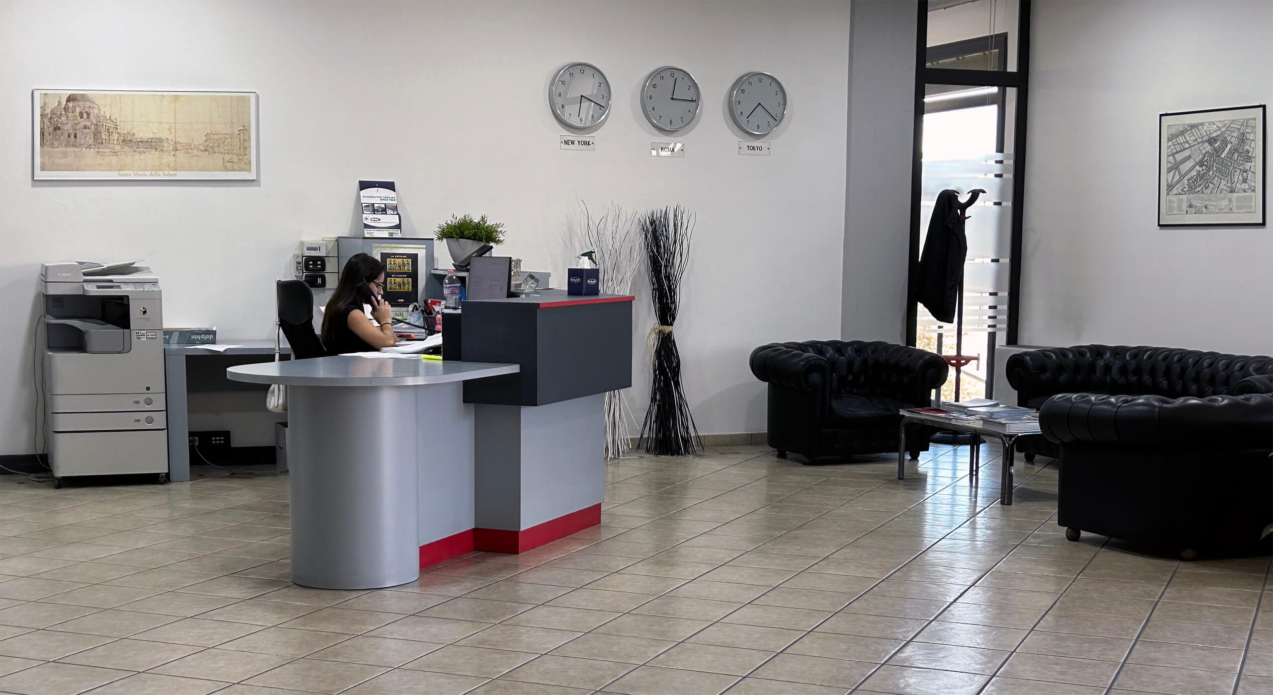 staff14 reception della sede SMAC